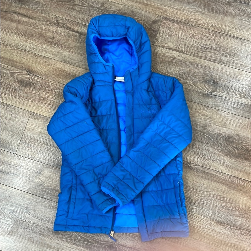 Kids Columbia Blue Puffer Jacket